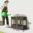 thumbnail image 3 of Outsunny Raised Garden Bed with Legs, Self Watering Elevated Planter Boxes, 3 of 10