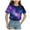 a12 Dark Purple, variant on Neon Shirts for Girls 6T Kids Crew Neck T-Shirt – Short Sleeve Graphic Tee for Boys and Girls, Novelty Summer Top for Ages 6-16