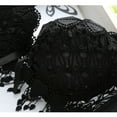 thumbnail image 5 of Women Underwear Lingerie Corset Push Up Bra Set Girl Floral Lace Underwear Set Underwire Brassiere Outfit, 5 of 7