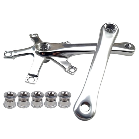 CEORPER Road Folded Bike Speed Crankset Multifunction Cycling Cranks Wide Tooth