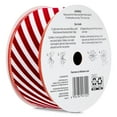 thumbnail image 2 of Red and White Stripe Christmas Ribbon, 2" x 30', by Holiday Time, 2 of 5