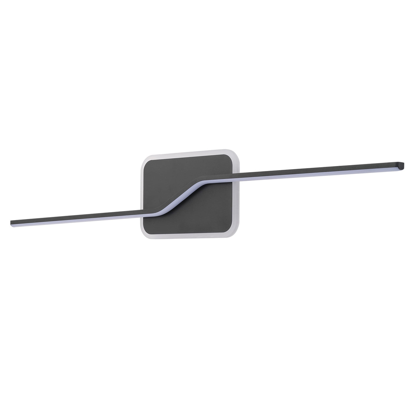 Modern LED Vanity Light Fixture Classic Bathroom Linear Wall Sconce Over the Mirror Black Retro Vanity Lighting