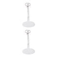 thumbnail image 3 of Ounissouiy Adjustable Doll Stand Display Holder for Figure Dolls   Action 2piezas Blanco 20 centímetros, 3 of 6