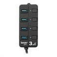 thumbnail image 2 of Knox gear 4 Port 30 USB Hub with Individual Switches and LED Lights, 2 of 4