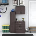 thumbnail image 1 of Pemberly Row Ensemble de Rangement Modulaire de Garage 3 Pcs avec Armoires en Gris Orage, 1 of 8