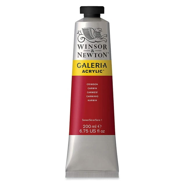 Acrílicos Winsor & Newton Galeria - Carmesí - Tubo De 200 Ml