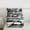Black Grey, variant on Feelyou Fashion Square Buffalo Twin Comforter Sets, Vintage Plaid Bedding Set, 2 Pieces