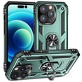 thumbnail image 1 of [PST] iPhone 16 Pro Max Ring Case, Anti-Drop Hybrid Magnetic Hard Kickstand Case Cover with Ring Stand, 1 of 5