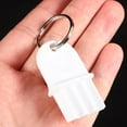 thumbnail image 2 of CNKOO 5pcs Paper Towel Keys Paper Dispenser Keys Toilet Paper Dispenser Replacement Keys, 2 of 6