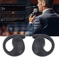 thumbnail image 4 of Language Translator Earphones, Smart AI APP Real Time Translation Headphones with Ear Hooks, Noise Reduction Touch Control Language Translation Device for Travel Business Learning, 4 of 7