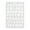 White 19 *, variant on Opolski English Alphabet Number DIY Scrapbook Drawing Template Measuring Ruler Stencil