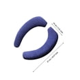 thumbnail image 2 of U - Shaped Toilet Seat Cushion/Pad, Universal Toilet Seat Cover Pad , Thickened Washable Polyester Fiber, Soft Warm Breathable Commode Seat Cushion, Easy Installation, Fits Round & Rectangular Seats, 2 of 5