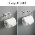 KES Toilet Paper Holder Rv Sticky No Drilling Brushed Stainless Steel
