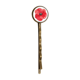 thumbnail image 1 of Broche de metal retro Unbranded Pintura acuarela flor roja amapola, 1 of 3