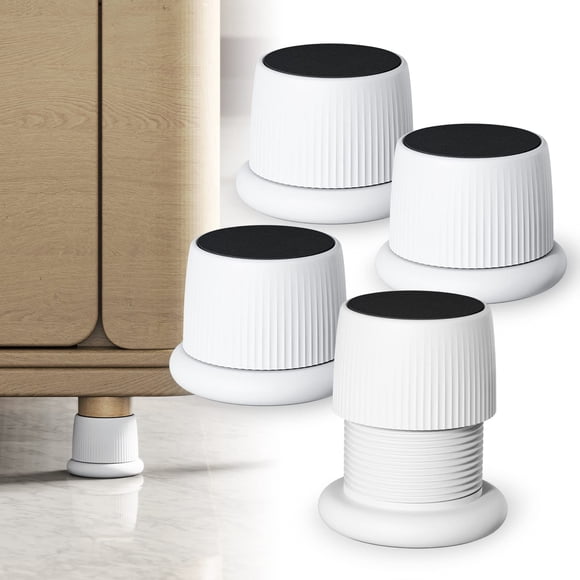 Elevadores ajustables para muebles xuenair, 4 piezas, 4-7 cm