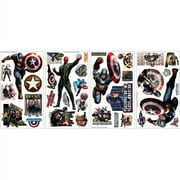 Roommates Captain America Peel & Stick Giant Wall Decal
