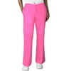 Simply Basic Shocking Pink Petite Cargo Utility Scrub Pant