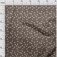 thumbnail image 3 of oneOone Rayon Brown Fabric Kids Cloth Fabric For Sewing Printed Craft Fabric By The Yard 56 Inch Wide, 3 of 5