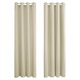 thumbnail image 1 of Piezas Cortinas con Ojales Cortinas Opacas Blackout Salón Dormitorio Persianas Cocina 240x140cm LxAn Beige, 1 of 7