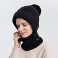 thumbnail image 5 of YFPWM Fall Hats for Women Winter Hat Warm Hat Black One Size, 5 of 6