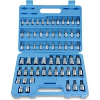 capri tools 60-piece master torx star socket set