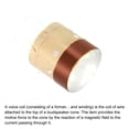 thumbnail image 4 of Uxcell Woofer Voice Coil 1.52 Inch 2 Layers Round Copper Wire Speaker Voice Coil for Speaker Repair 1 Pack, 4 of 4