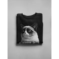thumbnail image 3 of Grumpy Cat Grump Life  Sweatshirt Men -T-Line Designs, Male Medium, 3 of 4
