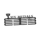 thumbnail image 5 of Colgador de exhibición para de medallas, organizador de estantes para carreras deportivas, soporte para medallas MI MEDALLA, 5 of 8
