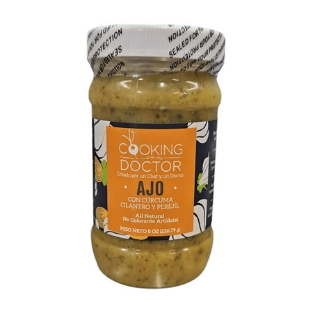 Cooking With My Doctor Garlic, 8oz Bottle