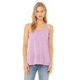 thumbnail image 1 of Bella + Canvas Women's Core Active Flowy Racerback Tanks, 3-Pack, Lilac, Size S, 1 of 3