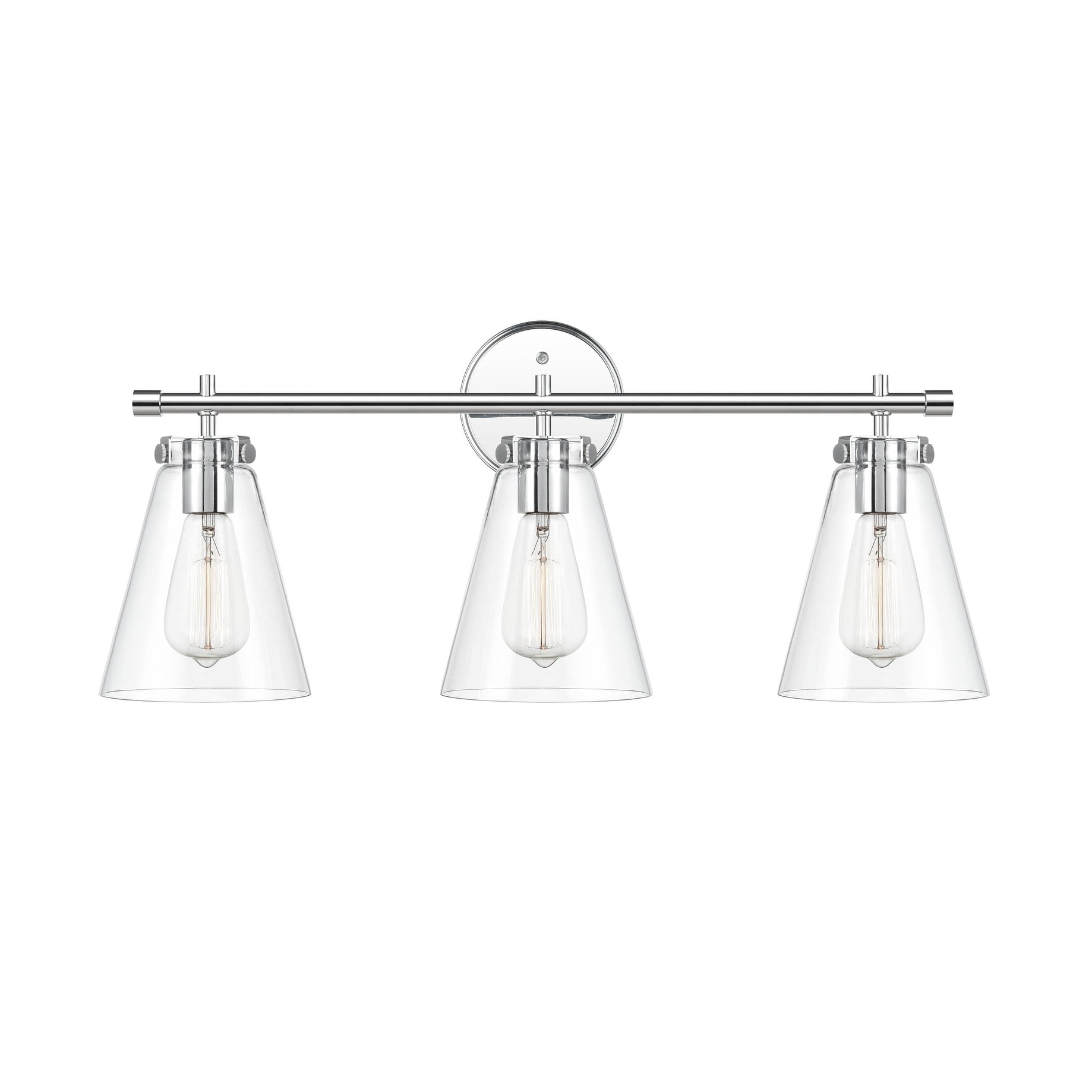 Millennium Lighting Metal 3 Light Vanity in Modern Gold