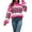 Hot Pink, variant on Vedolay Womens 2023 Sweaters Womens Fall Pullover Sweaters Casual Crew Neck Long Sleeve Lightweight Tops,Hot Pink M