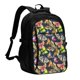thumbnail image 1 of Fotbe Butterfly Wild Insect Mochila con Estampado y Puerto USB para Hombre y Mujer, Mochila Antirrobo, Mochila de Viaje, Mochila Escolar, Mochila Universitaria, 1 of 7