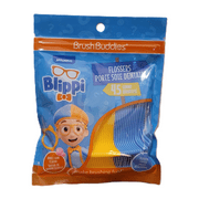Brush Buddies Blippi - Bubble Gum Flavor Flossers