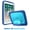 Blue, variant on New iPad 9.7 2018/2017 Case for kids, Mumba iPad 9.7 Inch Protective Case for Apple iPad 5th/6th Generation [Kido Series] [Kickstand] [Shoulder Strap](Black)