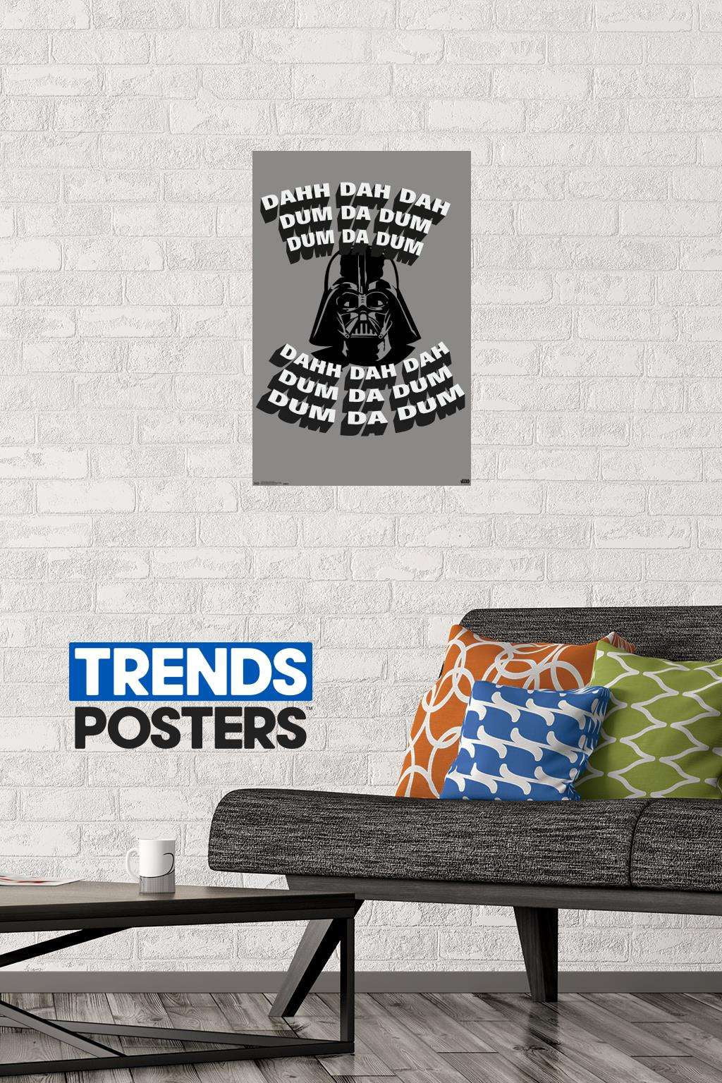 Star Wars: Saga - Dahh Dah Dah Wall Poster, 14.725" x 22.375"