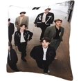 thumbnail image 3 of Pillow Covers Square Soft Pillowcase Cushion Cover for Music Lovers Home Decor Ei50 16"X16", 3 of 6