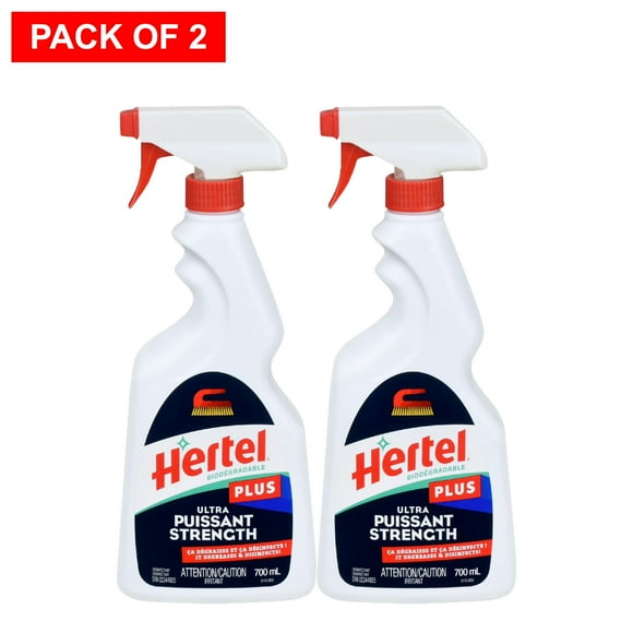 Hertel Plus Fresh Scent Dilutable Cleaner, 700ml (Pack of 2)