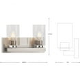 thumbnail image 3 of Progress Lighting - Goodwin - 2 Light Bath Vanity In Contemporary Style-8.25, 3 of 4