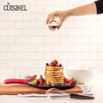 thumbnail image 4 of Cuisinel Pre-Seasoned Round Cast Iron Griddle with Silicone Handle Cover, 10.5", 4 of 5