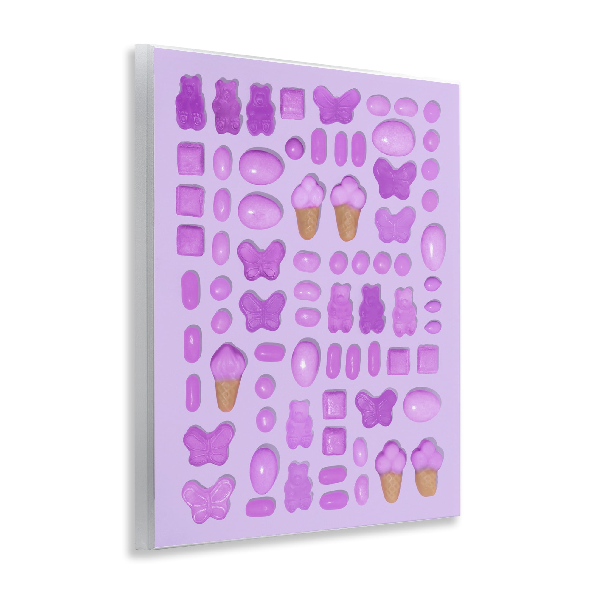 Stupell Industries Lilac Purple Toned Candies Wall Plaque Art, design by LISH Creative
