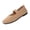 Khaki, variant on Gealkoca Women's Casual Mesh Low-Cut Breathable Lightweight Comfortable Shoes Mary Jane Flats Round Toe Knit Ballet Flats with Elastic Strap