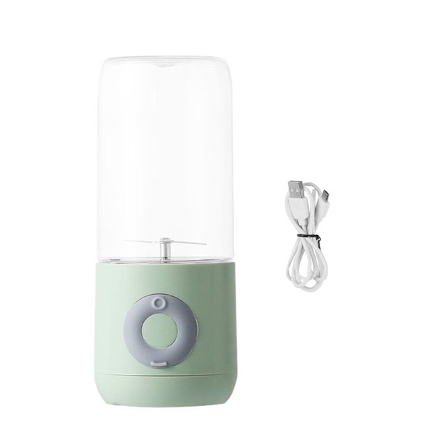 Moyic Mini exprimidor de frutas de 400ml, Extractor de jugo de mano inalámbrico, exprimidor de cocina eléctrico recargable, 6 uds, herramienta para Electrodomésticos Verde Moyic HA006146-03