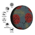 thumbnail image 5 of Gaeub Ladybug 14-17in Tire Cover, Spare Tire Cover, for Camper Caravan, Trailer, Car, Truck, SUV, Jeep - 17 inch, 5 of 9