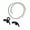 Black, variant on Necklace for Mi-Band 8 Strap Pendant Bracelet Wristband Neck Decoration