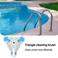 thumbnail image 4 of Rotative Triangular Pool Vacuum Head with Side Brush for Efficient Tiles Surfaces, 4 of 8
