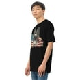 thumbnail image 3 of Buck eagle flag Men’s premium heavyweight tee (Black, M), 3 of 10
