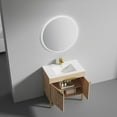 thumbnail image 3 of 36" Freestanding Bathroom Vanity with Sink - Brush Gold Hardware - Maple, 3 of 9