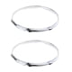 thumbnail image 1 of Advancent 1 par de llantas de aro de tambor de hierro Tom de 14 pulgadas y 8 agujeros Accesorios para instrumentos musicales 1.2 mm 14 pulgadas 6 agujeros, 1 of 1