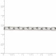 thumbnail image 5 of 925 Sterling Silver 5.5mm Fancy Diamond-cut Open Link Cable Chain 18 Inch, 5 of 5